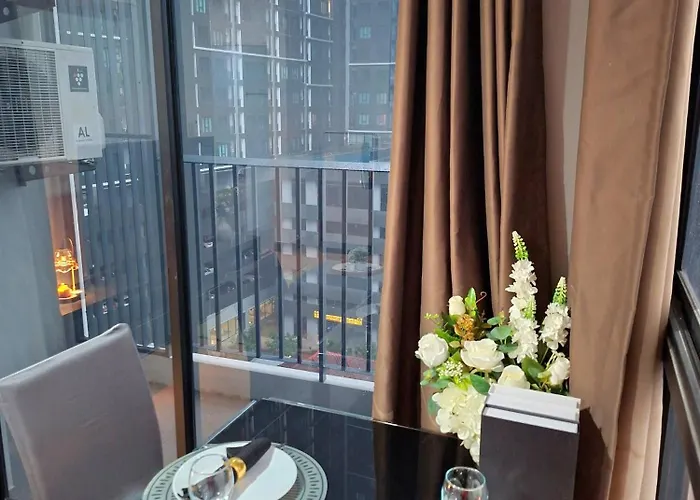 Апартаменты Cozy 1 Bedroom 40 Sqm Corner, 3 Mins To Bts Wutthakat *