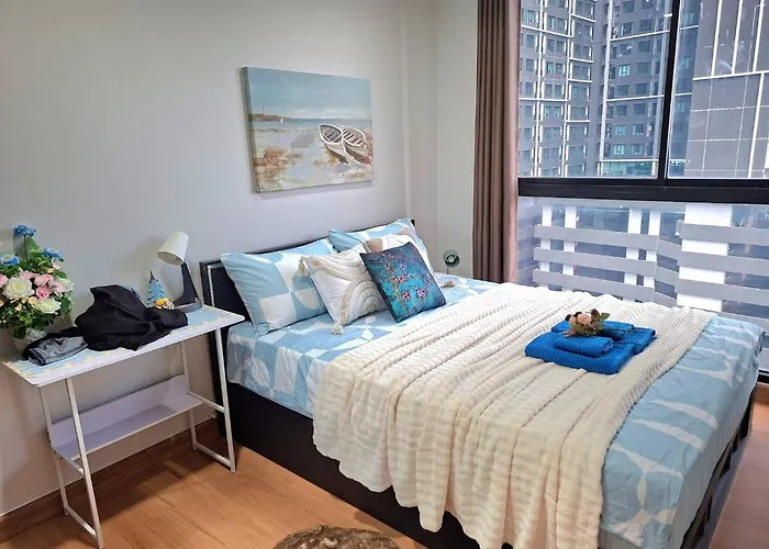 Cozy 1 Bedroom 40 Sqm Corner, 3 Mins To Bts Wutthakat Апартаменты *